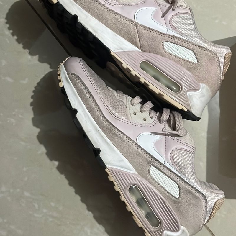 Nike air max 90 feminino hot sale rosa bebe