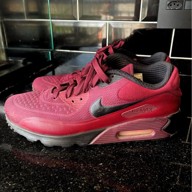 Tenis Nike Air Max 90 Vinho Nike Usado 111330360 enjoei