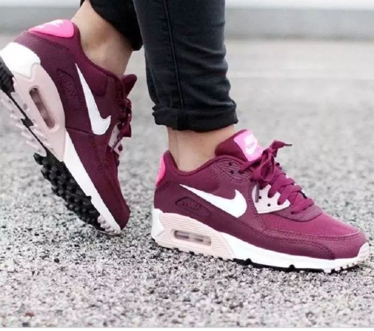 nike feminino vinho