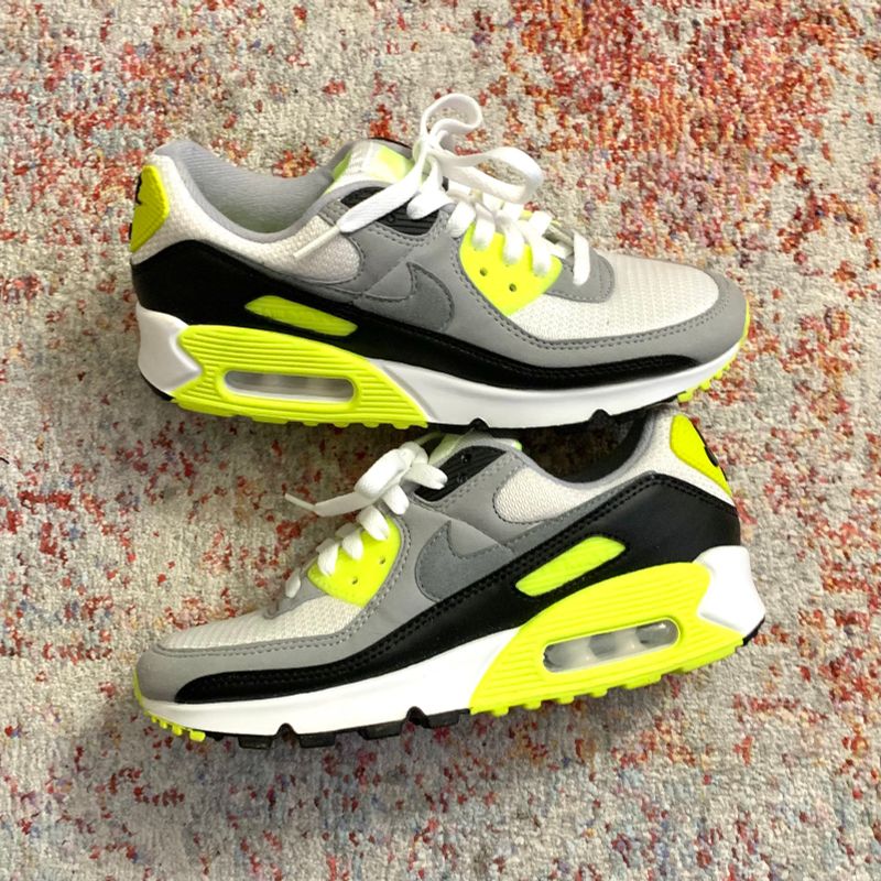 Nike Air Max 90 Tenis Nike Amarelo Fluorescente Nike WMNS Air Max
