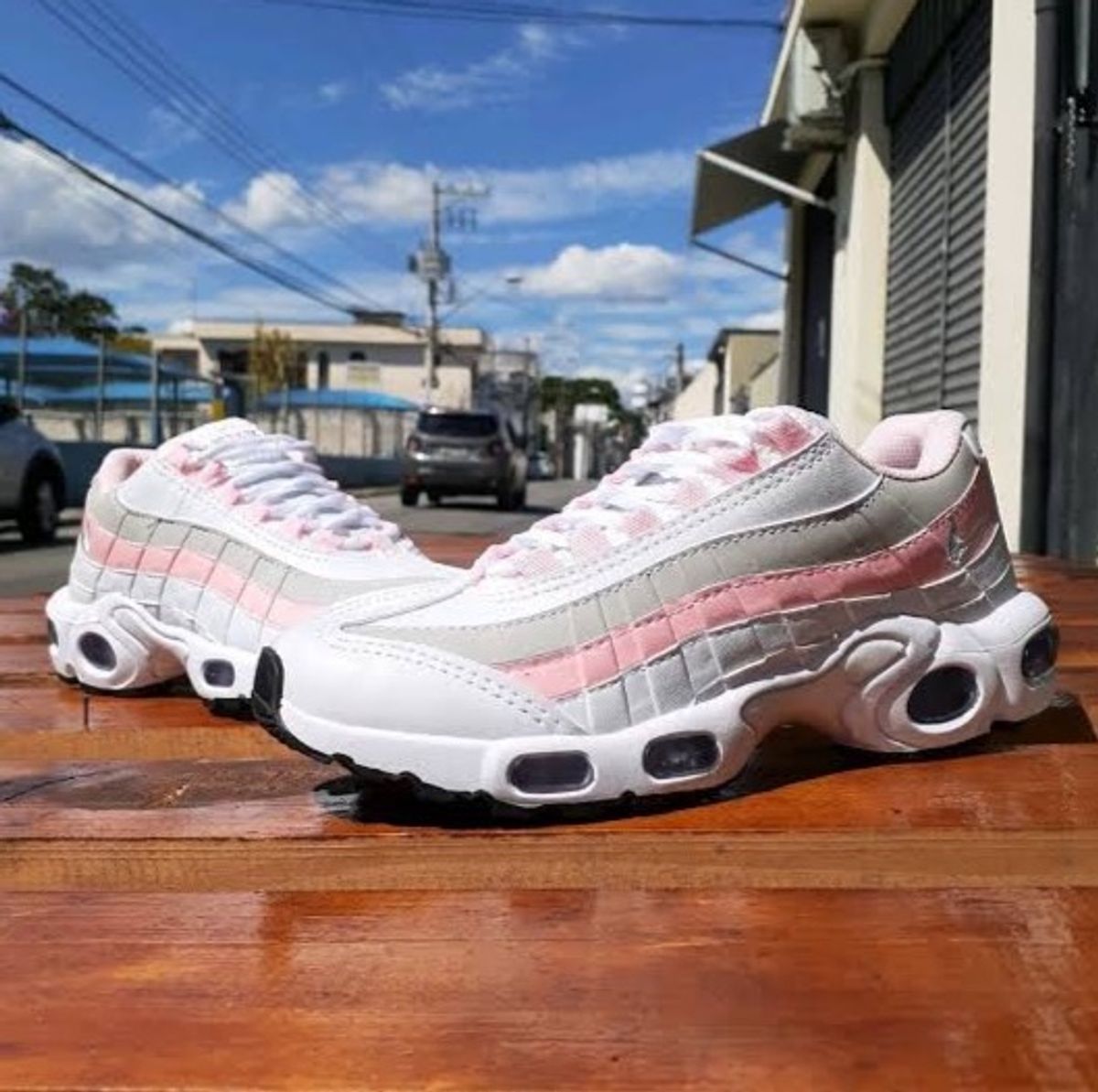 air max 95 feminino rosa