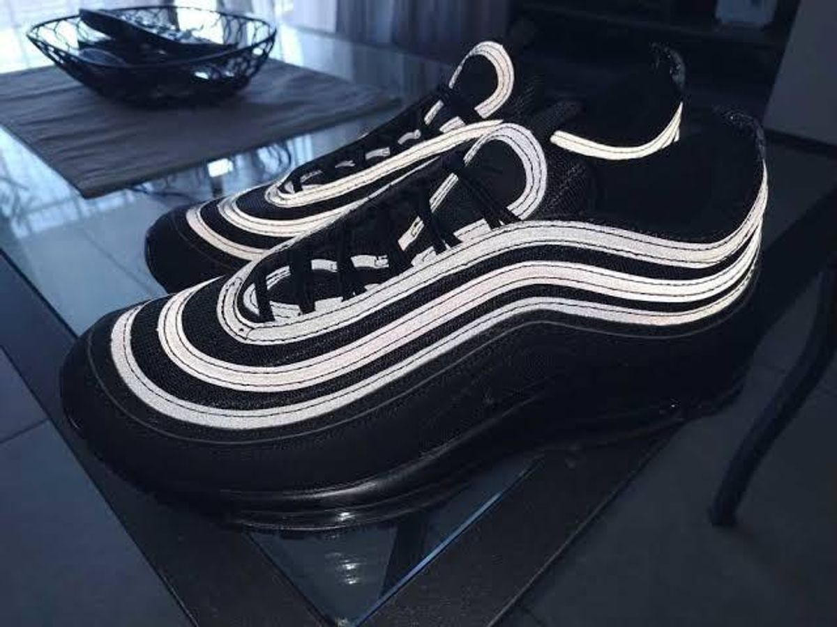 Tênis Nike Air Max 97 Refletivo Tênis Nike Air Max 97 Black