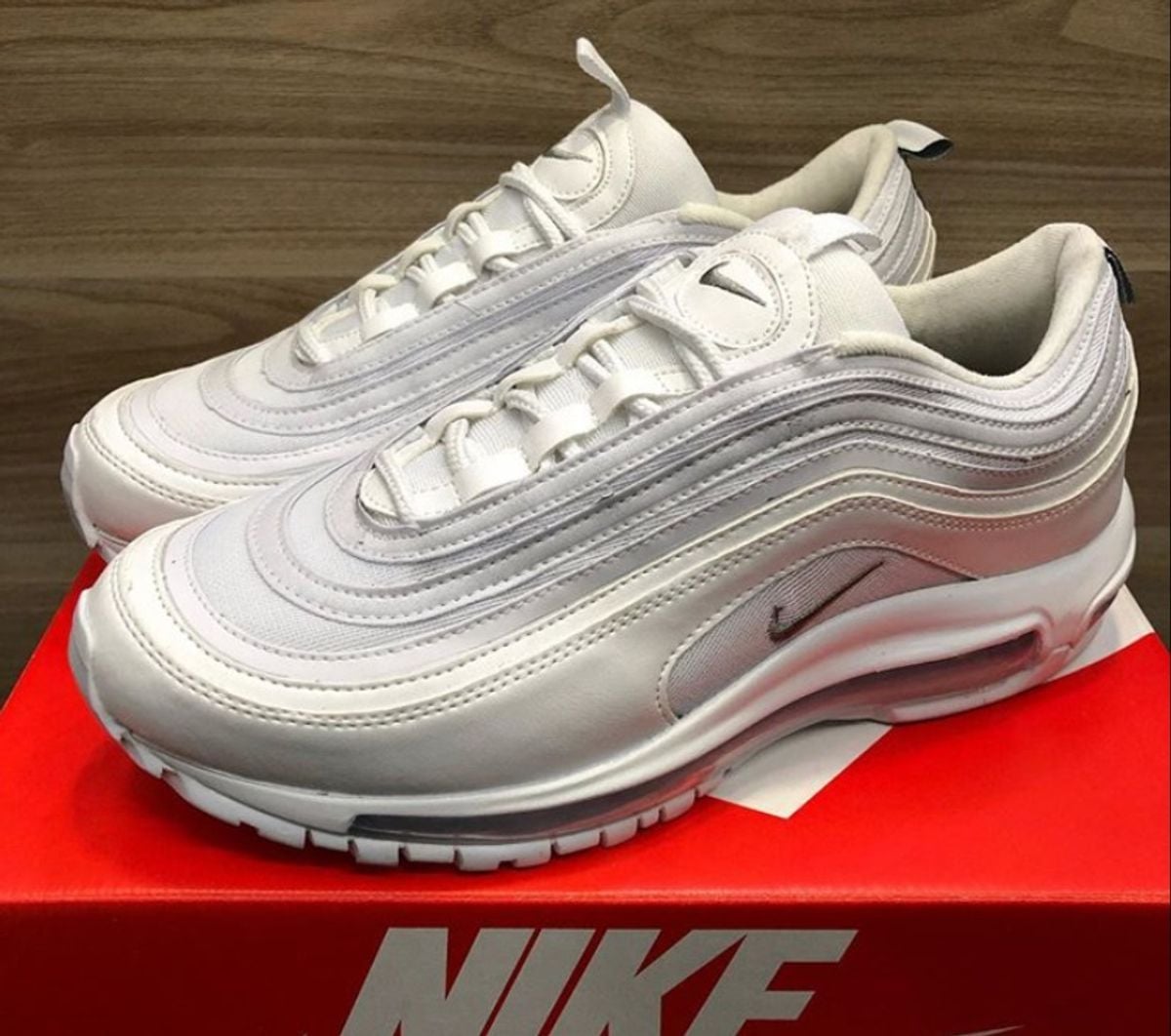 Tênis Nike Air Max 97 - Branco (todos Tamanhos) | Tênis Masculino Nike ...