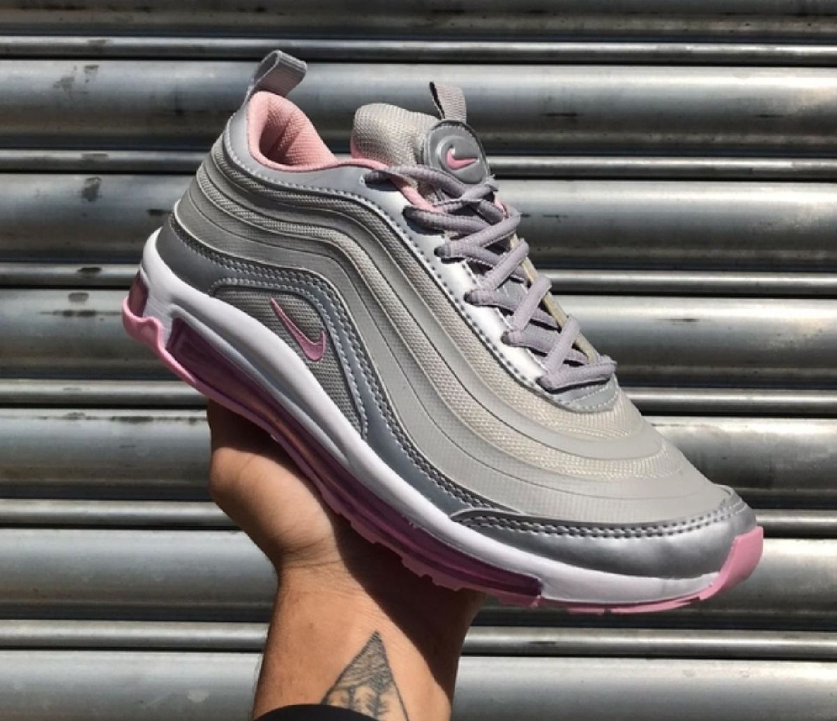 air max 97 feminino cinza