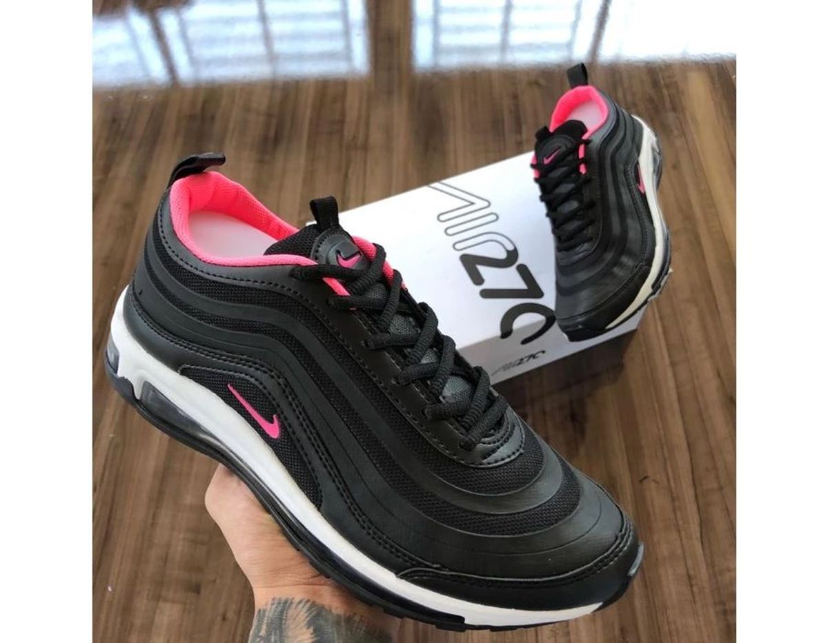air max 97 feminino rosa e preto air max 97 feminino rosa e preto