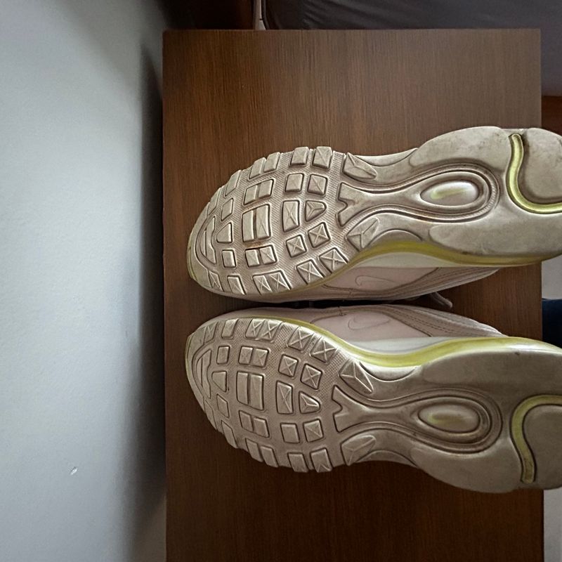 Tênis Nike Air Max 97 Rosa e Verde Tênis Feminino Nike Usado 110908489  enjoei