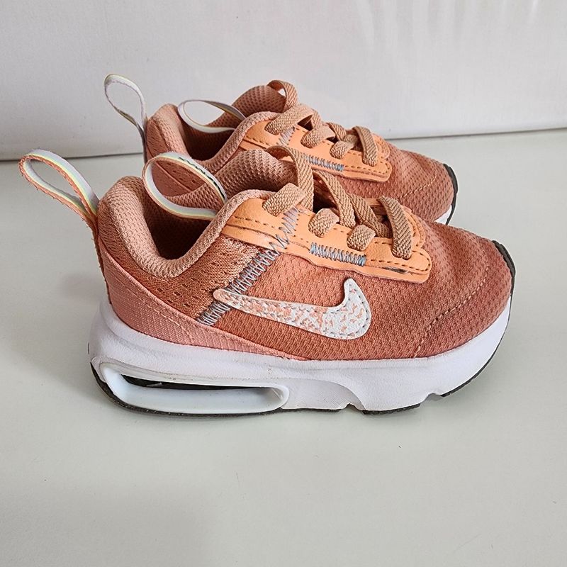 Tenis Nike Air Max Bebe Salmon Tamanho 20 Calcado Infantil para Bebe Nike Usado 86651644 enjoei