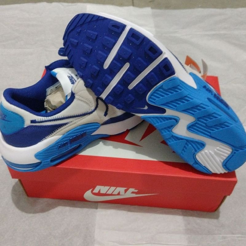 TENIS NIKE AIR MAX EXCEE DZ0795-100 BRANCO AZUL