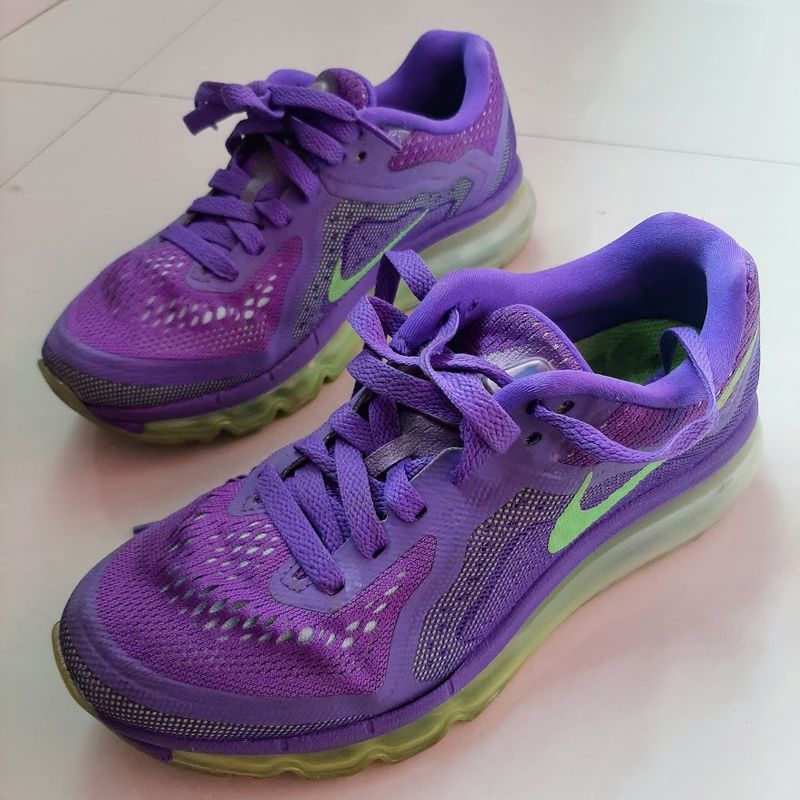 Nike air best sale max roxo feminino