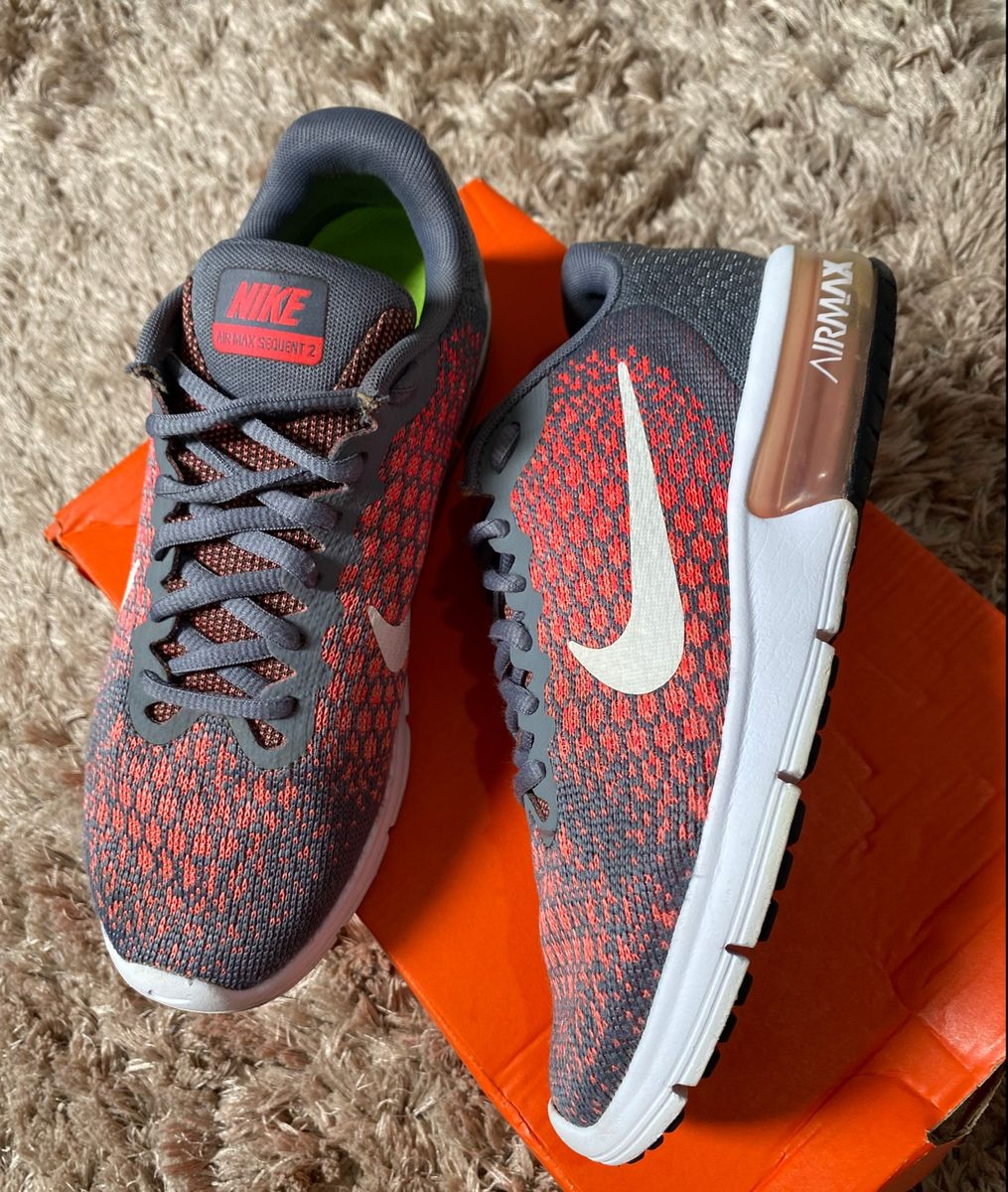 Tenis nike air max sequent 2 rosas sale