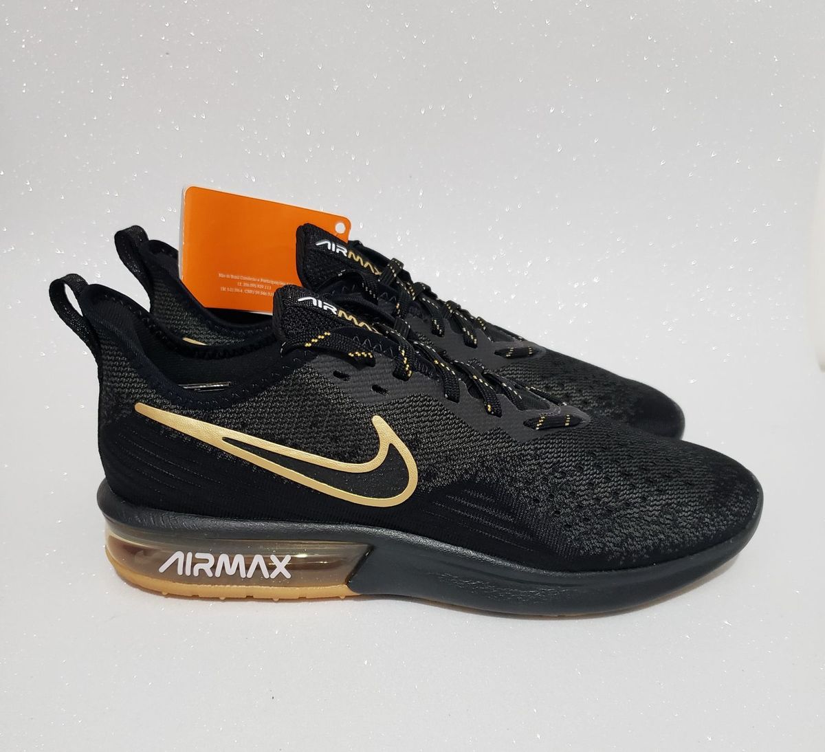 tênis nike air max sequent 4 preto masculino