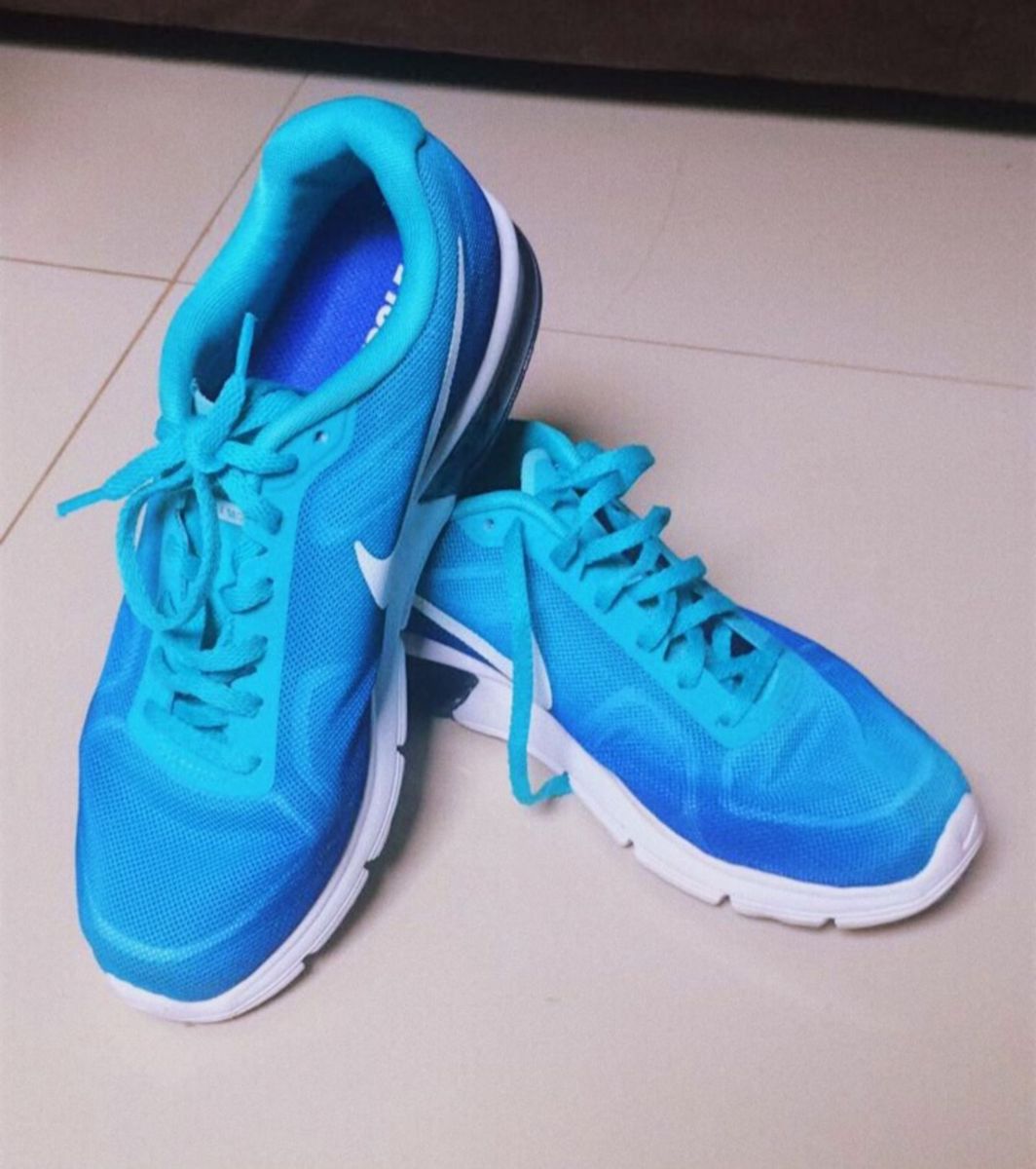 tenis nike azul piscina