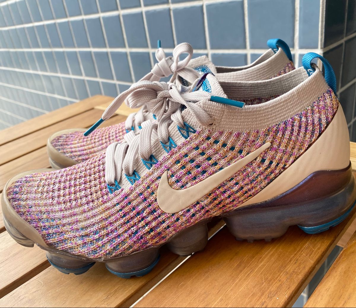 Nike vapor max colorido best sale