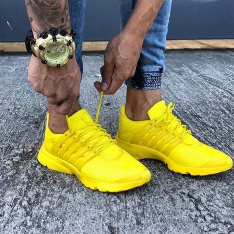 Nike air sale presto feminino amarelo