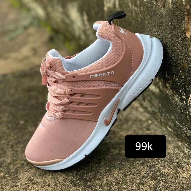 Tênis nike air presto hot sale nude