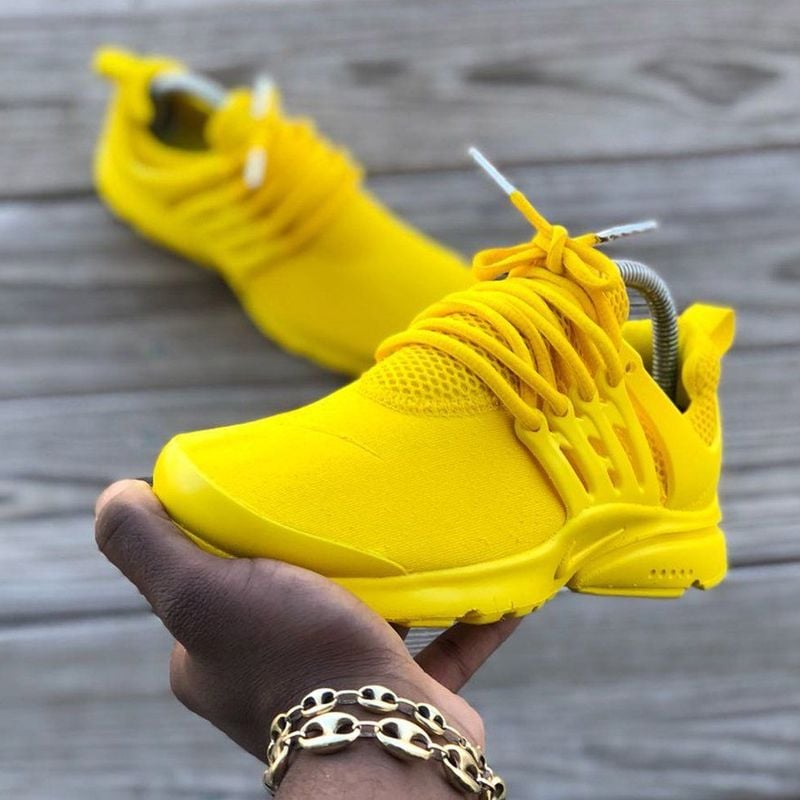 Nike presto outlet all yellow