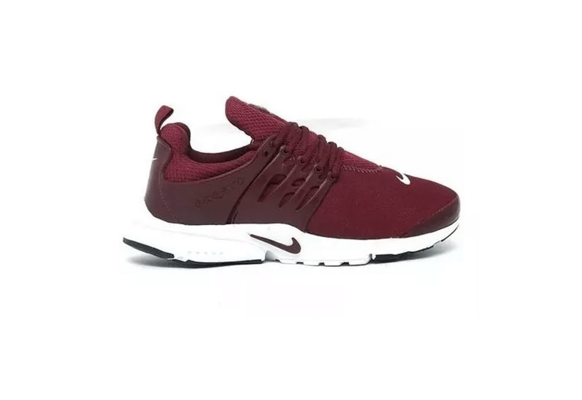 tenis nike bordo masculino