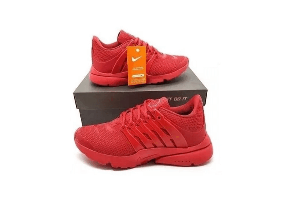 nike presto vermelho masculino