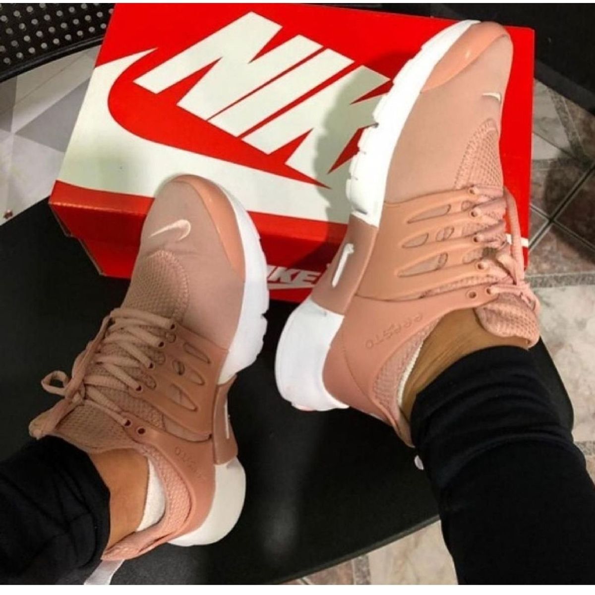 T Nis Nike Air Presto Nude Feminino T Nis Feminino Nike Nunca Usado Enjoei