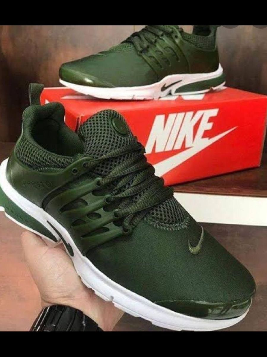 tenis nike verde musgo masculino