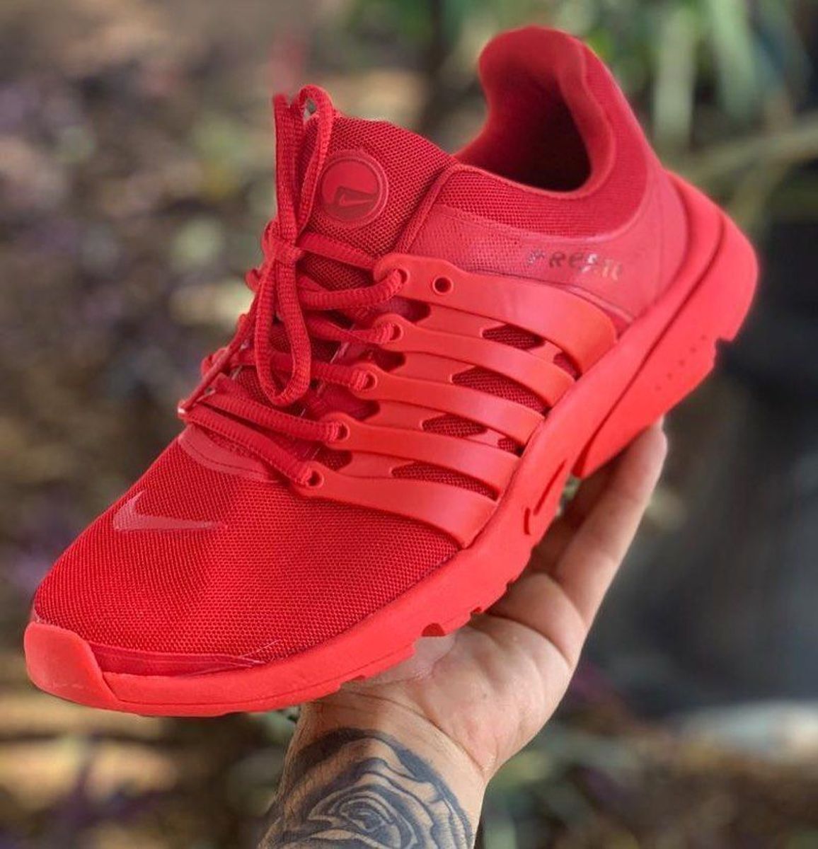 nike presto vermelho masculino