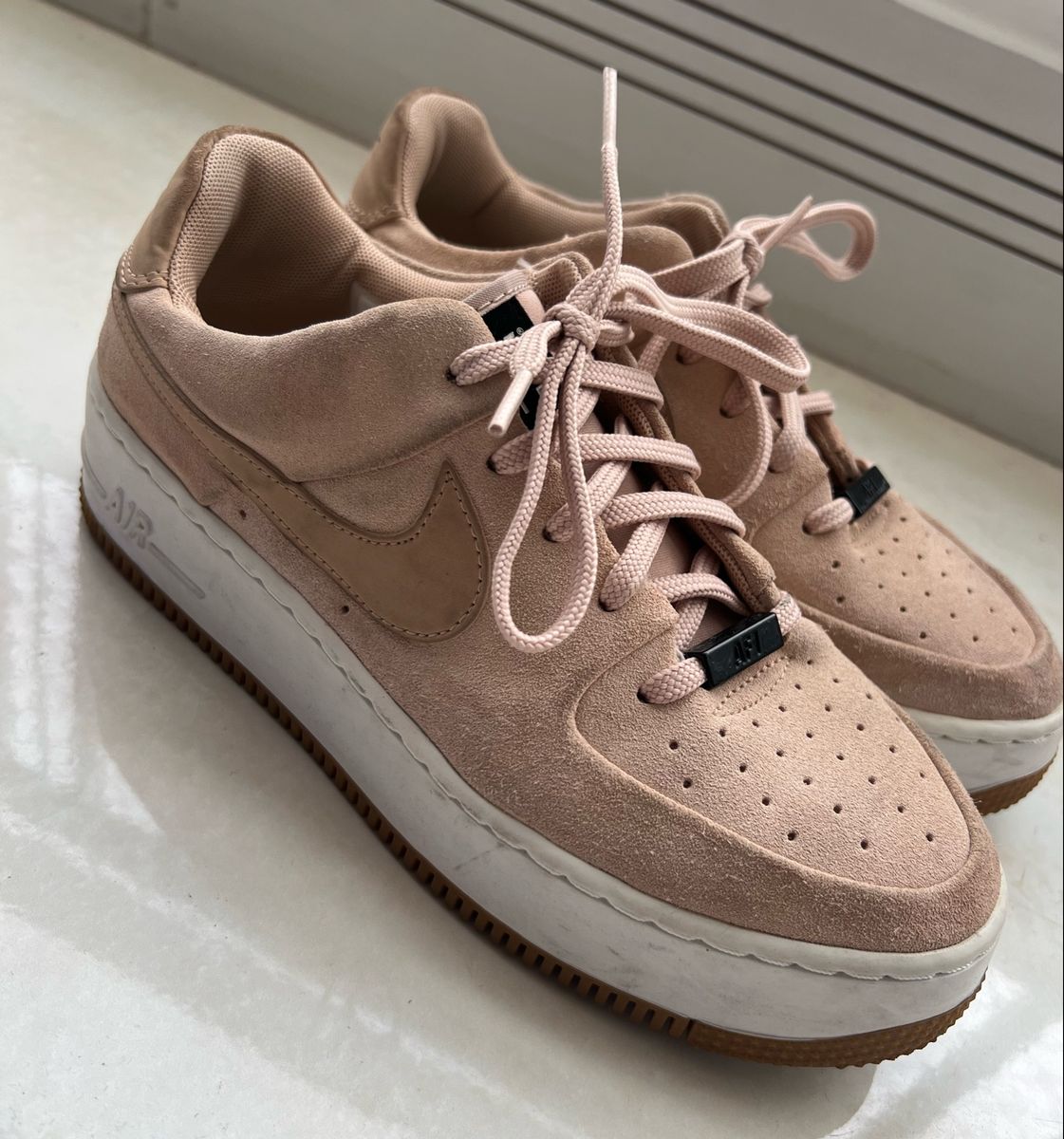 tenis nike air 7c rosa
