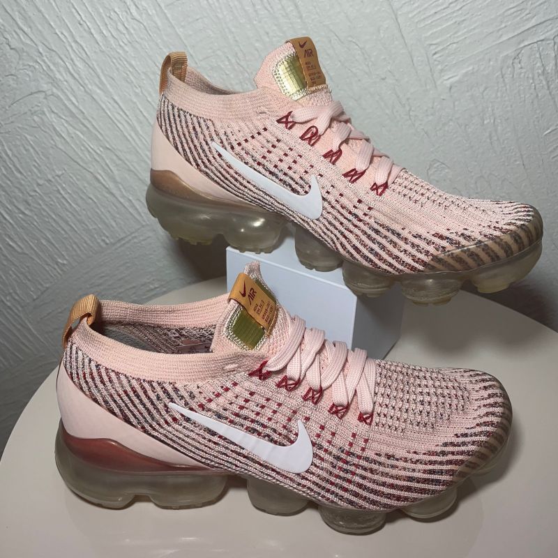 Tênis nike air vapormax flyknit 2024 feminino rosa