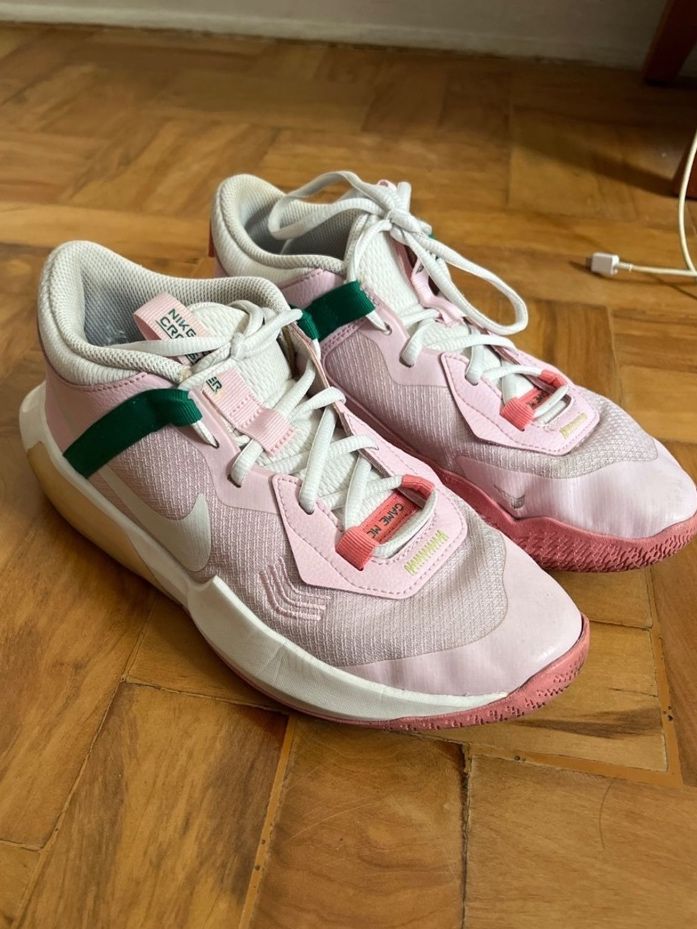 Tênis Nike Air Zoom Crossover Rosa 37 | Tênis Feminino Nike Usado ...