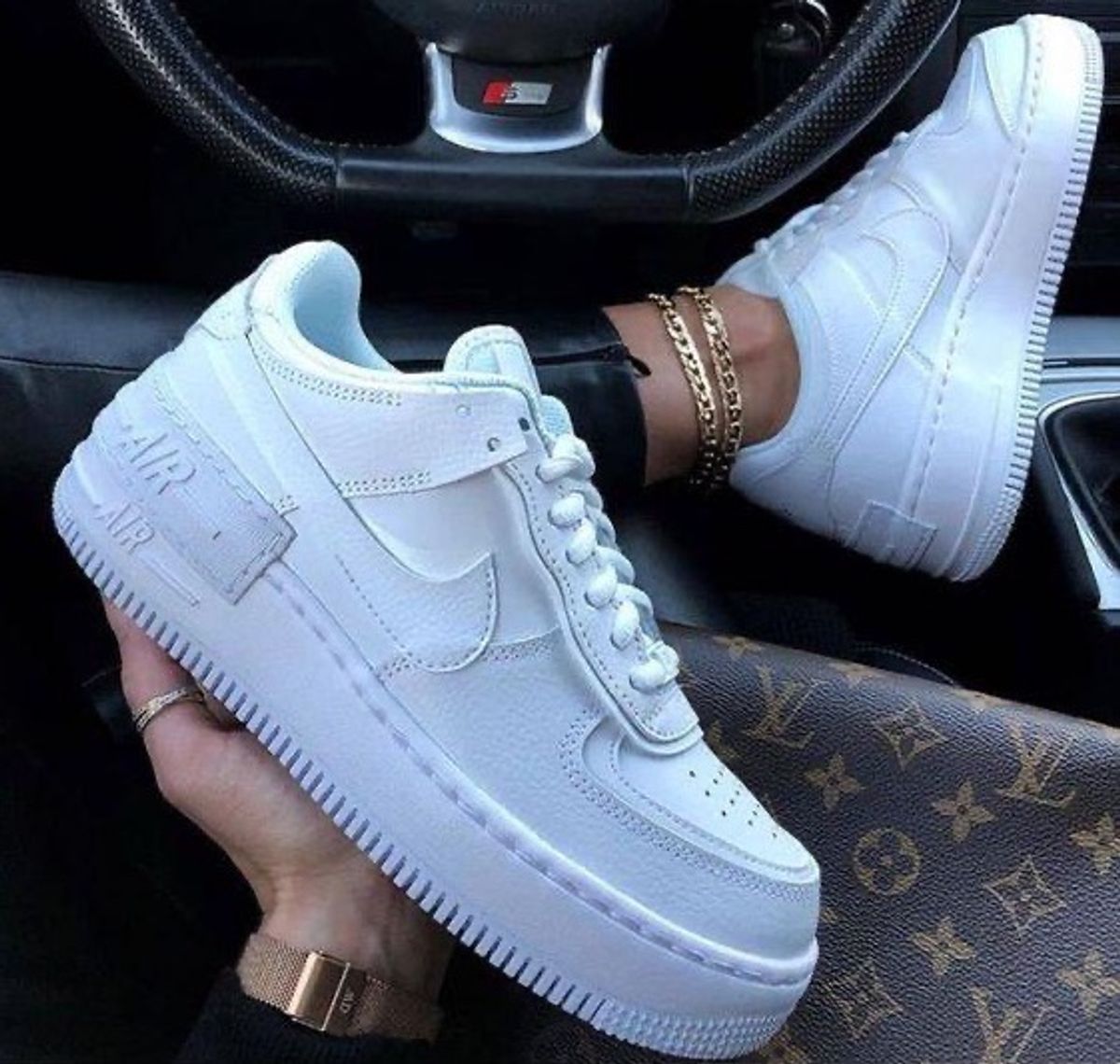 Tênis Nike Airforce 1 Shadow Branco Feminino Tamanhos 34 Ao 39 | Tênis