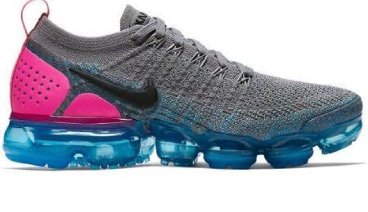 tênis nike air vapormax flyknit cinza