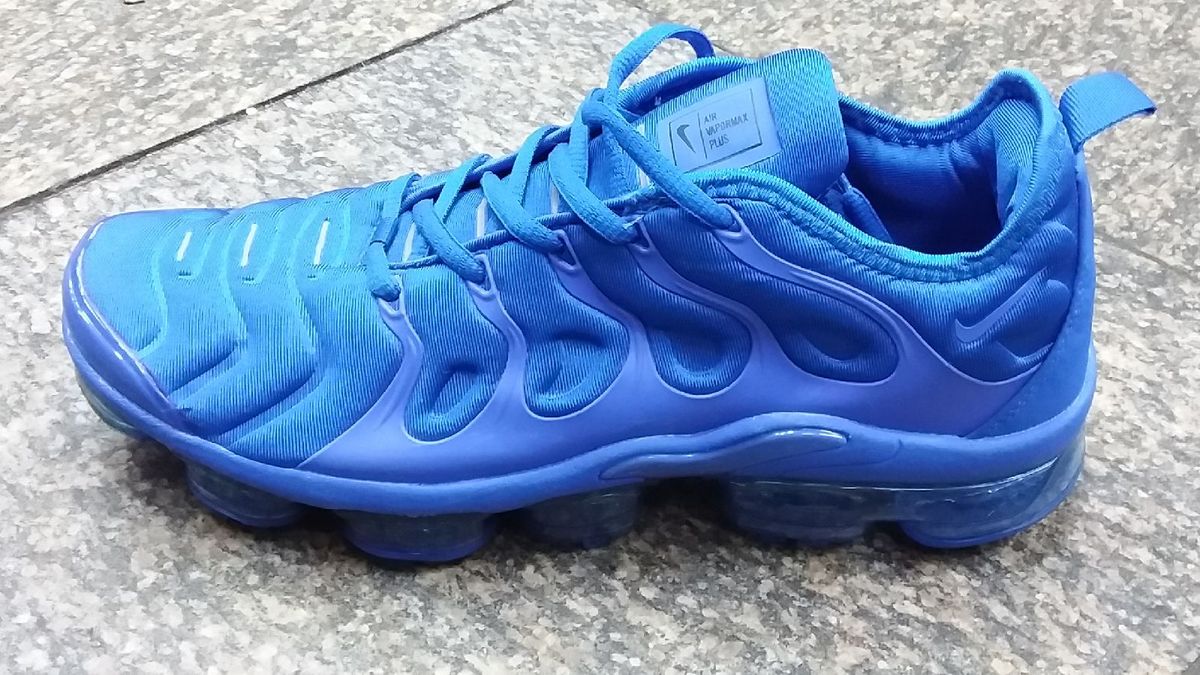 tênis nike air vapormax plus azul