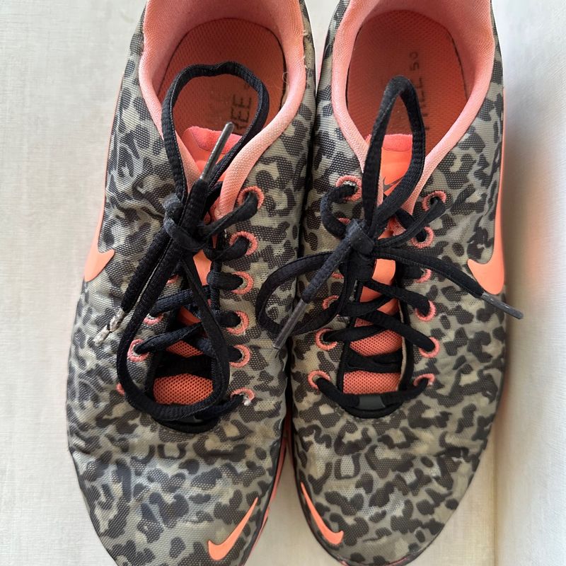 Nike tiger cheap print shoes