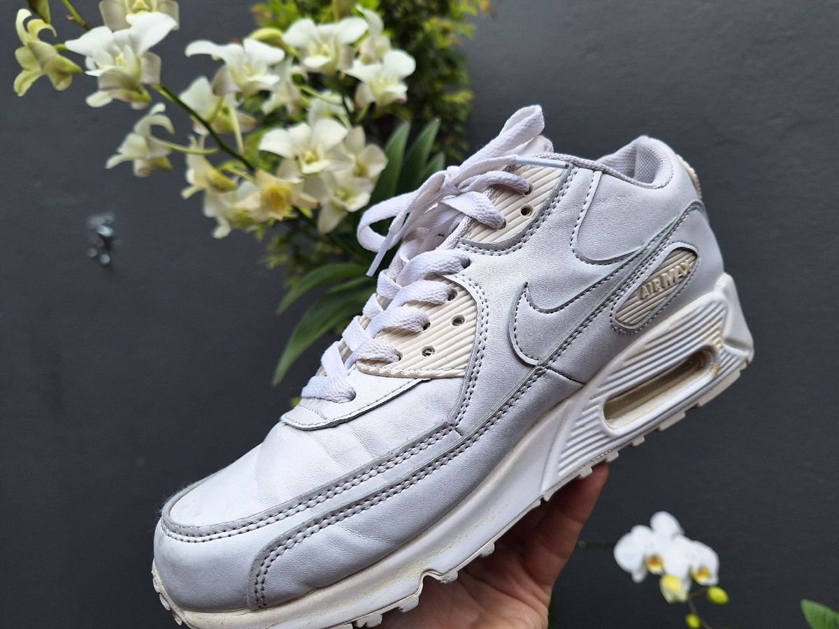 Tênis nike air max store 90 leather feminino roxo 40