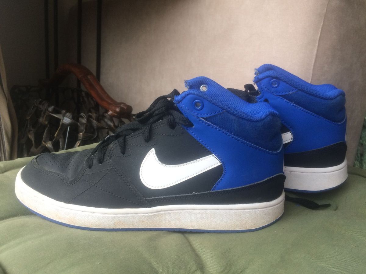 nike azul e preto