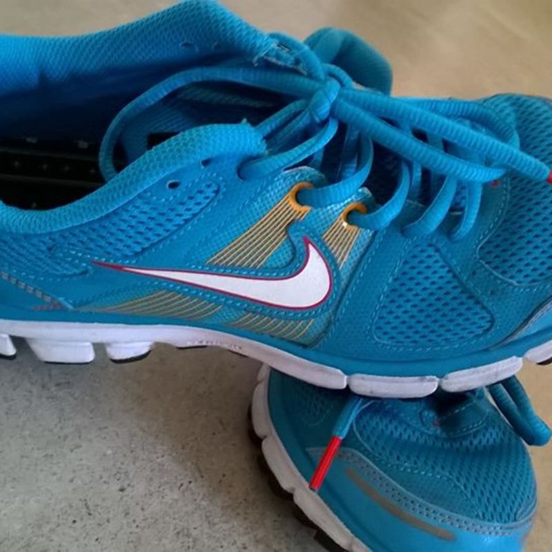 Tenis nike azul turquesa hot sale feminino