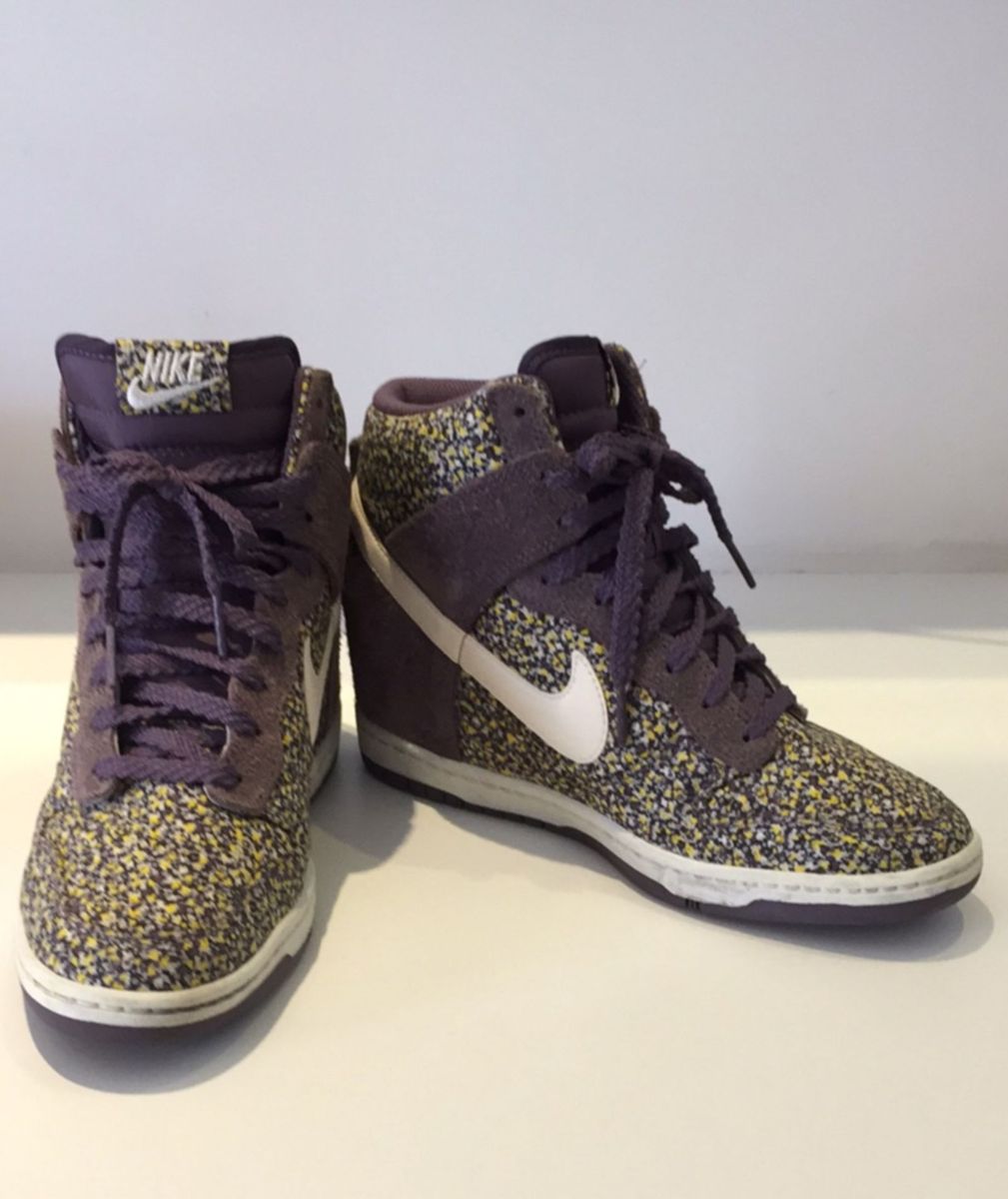 nike cano medio feminino