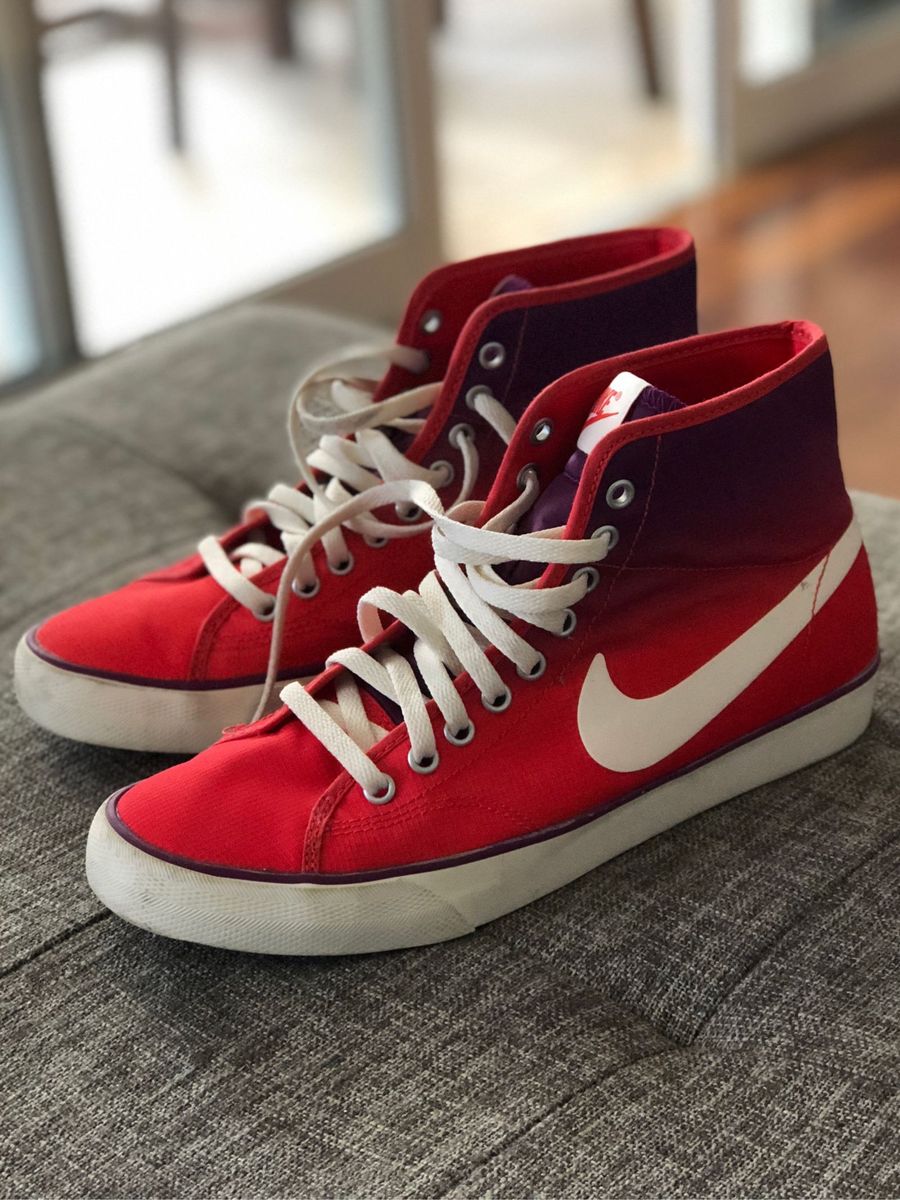 T Nis Nike Cano Alto T Nis Feminino Nike Usado Enjoei