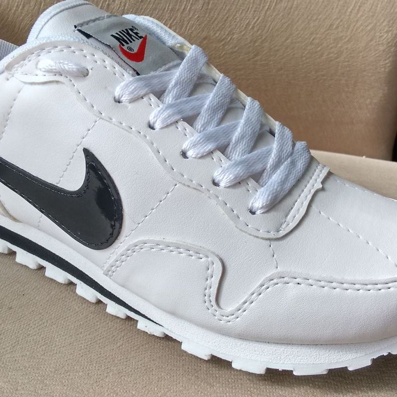 Nike classic best sale cortez branco