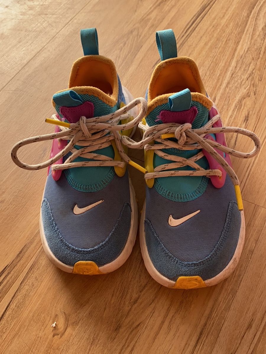 Tenis Nike Colorido | Calçado Infantil para Meninas Nike Usado 68462752 ...