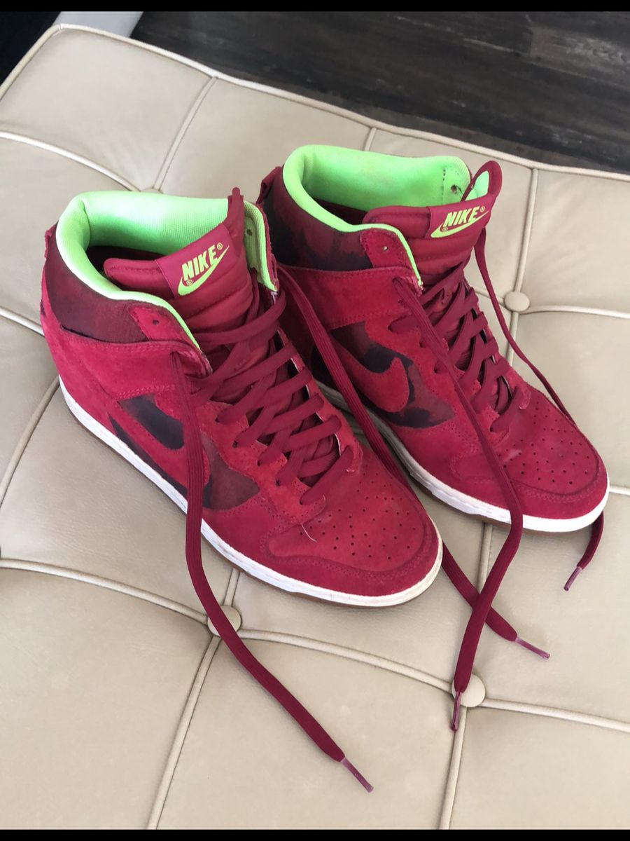 tenis nike feminino salto