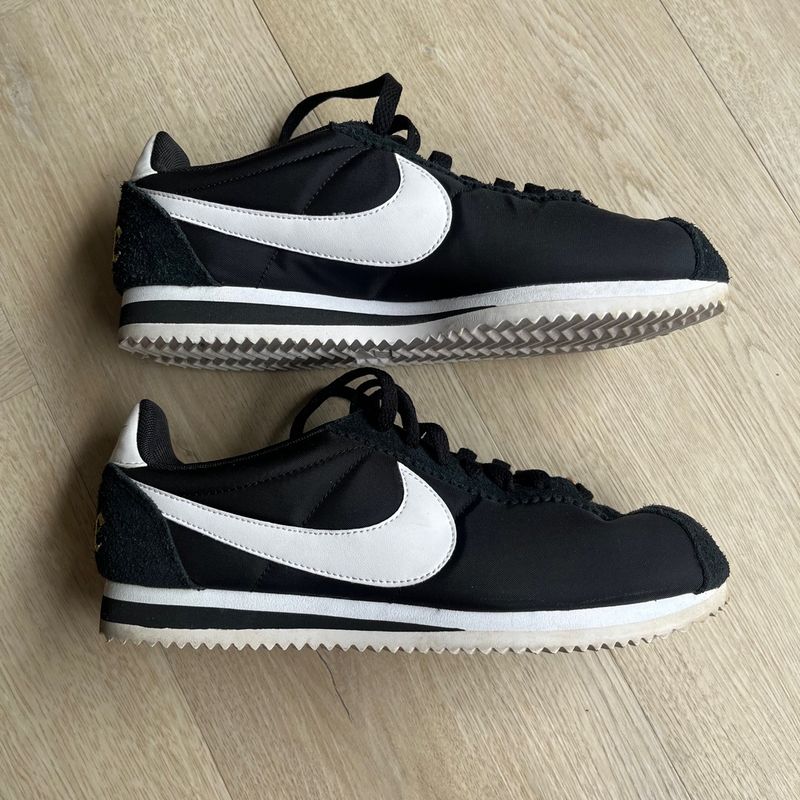 Tenis nike hot sale cortez preto