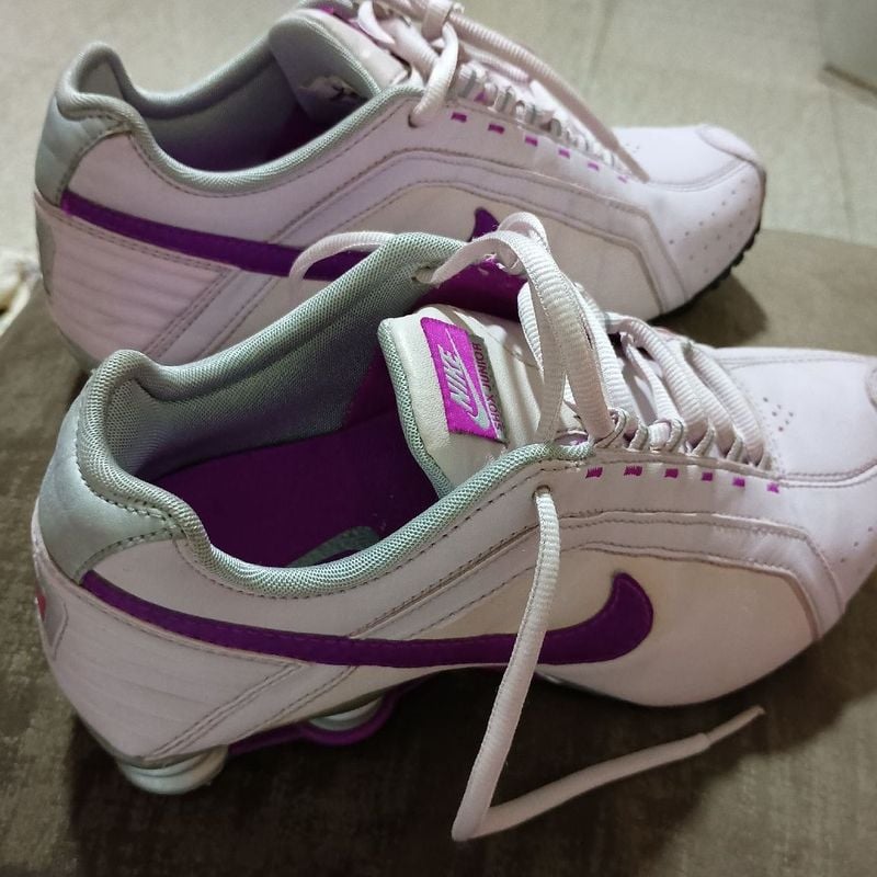 Tênis Nike Couro Feminino Original, Palmilha Nike Usado