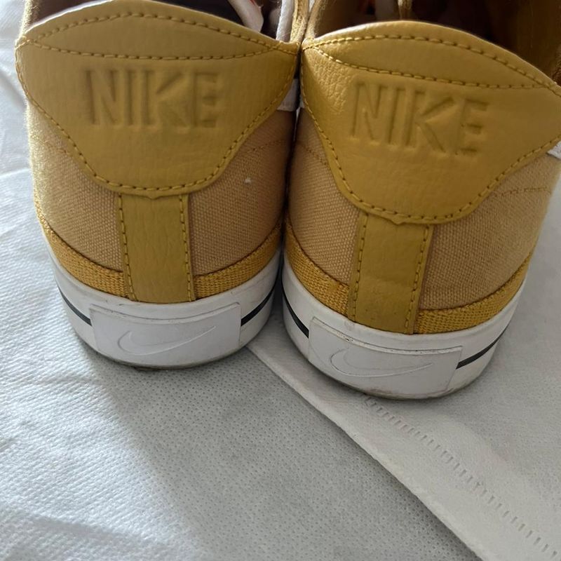 Tênis Nike Court Legacy Cnvs Amarelo Nike Usado 106224761 enjoei