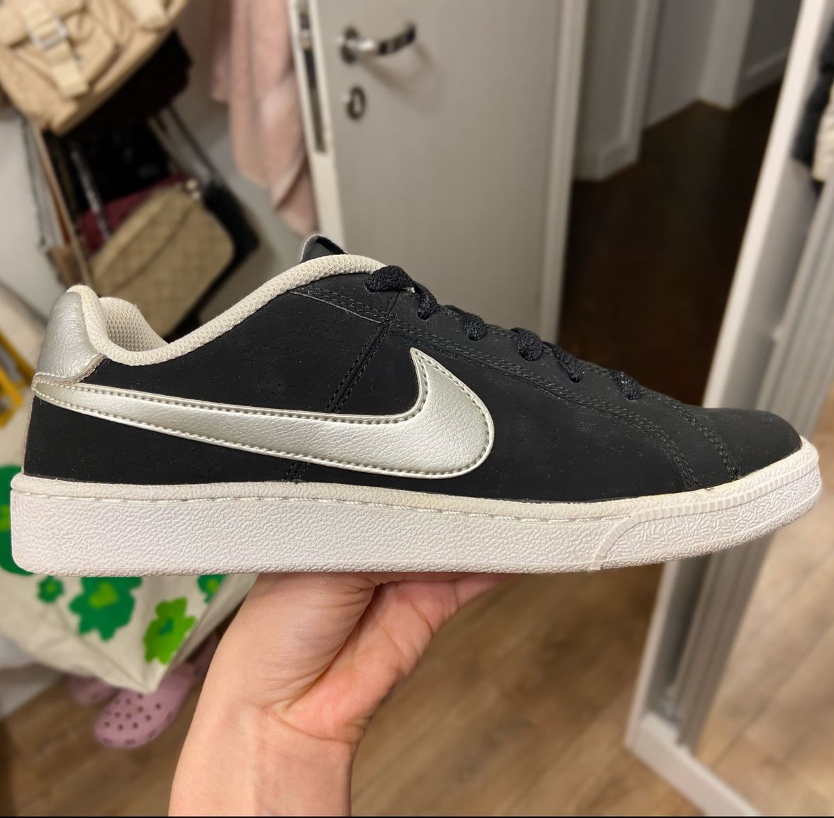 Tênis nike court royale hot sale preto