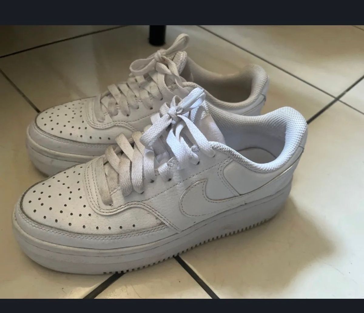 Tênis Nike Court Vision Alta Unissex | Tênis Feminino Nike Nunca Usado ...