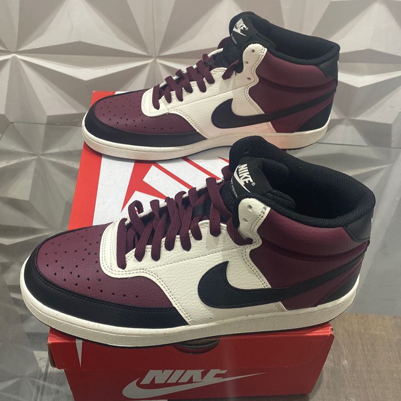 Nike Court Vision Mid Tenis Nike Masculino Cano Alto Tênis Nike