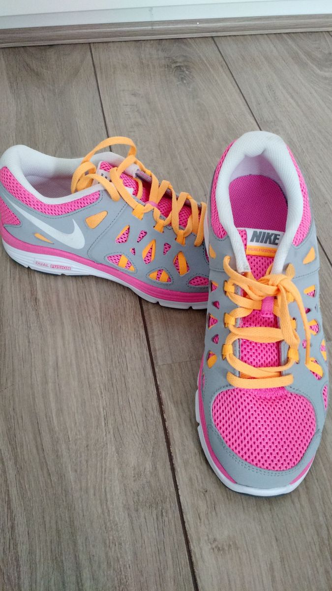 nike dual fusion rosa