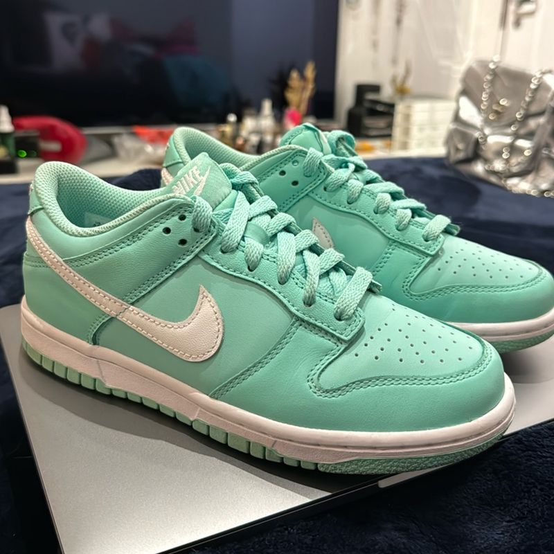 Tênis Nike Dunk Gs Tiffany | Nike Usado 107847133 | enjoei
