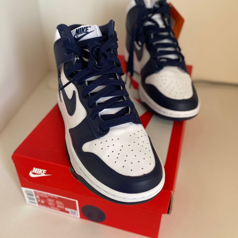 Nike Dunk Hi Retro Midnight Navy - Nike