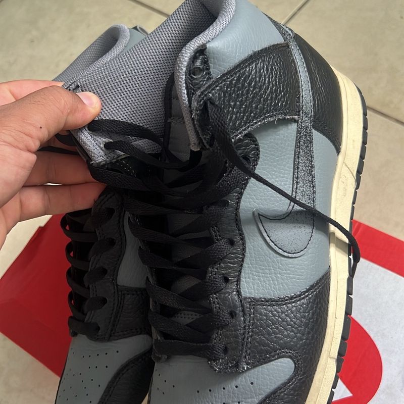 NIKE DUNK HI RETRO PRM (Sail/Chocolate) - Corre de Rua